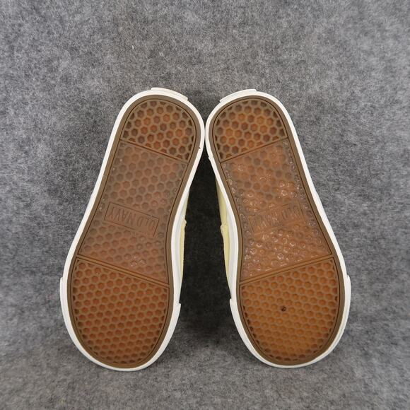 Old Navy Shoes Kids 12 Slip On Sneakers Casual Canvas Morning Sunshine Trainers - Picture 9 of 11